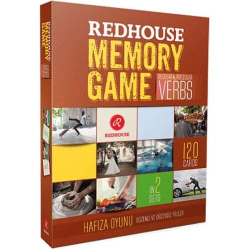 Redhouse Memory Game - Verbs Collective Redhouse Publications Publishing House General Sequence (TURKISH)