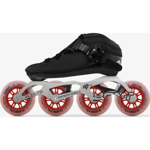 2019 Original Bont Luna Speed Inline Skates Heatmoldable CarbonFiber Boot 4*90/100/110mm 6061 Elemental Wheel Skating Patines