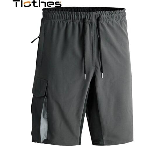 Mens Cycling Shorts Leisure Quick-drying Drawstring Breathable Stretch Short Hiking Pants Workout Military Fishing Shorts Men