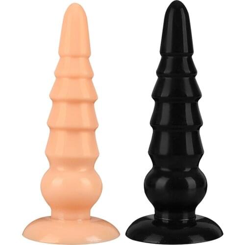 Super Big Dildo Pagoda Anal Plug Ass Massage Vagina Masturbate Pussy Stimulate Unisex Butt Plug Sex Toys for Women Man Sex Shop