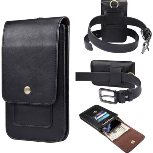 Universal Phone Pouch 4.7~6.9'' for Samsung Note20 10 9 8 S20 S10 S9 S8 Belt Clip Holster for iphone 12 11 pro Max XS Max XR XS