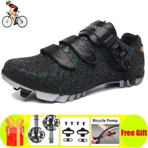 Sapatilha Siclismo MTB Cycling Shoes Professional SPD Pedal Mountain Bike Breathable Sneaker Bicycle Racing Self-Locking