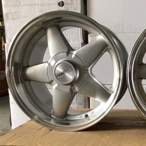 Auto car alloy wheels vehicle casting rims for cars five star style hoops