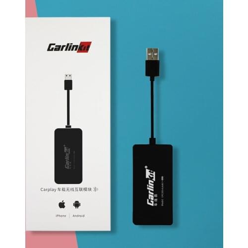 Carlinkit Wireless Apple CarPlay Smart Link USB Dongle for Android Multimedia Player Auto Mirrorlink BT Navigation Car Kit