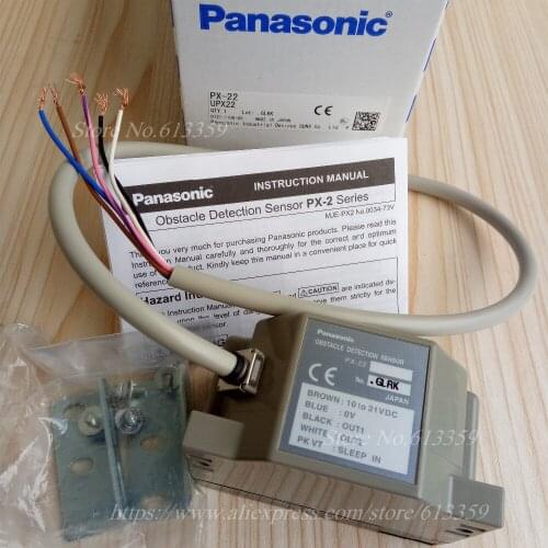 PX-22 Obstacle Detection Long Range Wide Area Photoelectric Sensor - 3 m Sensing Range 100% New & Original