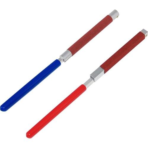 Professional Round & Square Sandpaper Ruler Jewelry Polishing Tool Manual Sandpaper Stick Jewelry Making Tool for Jeweler