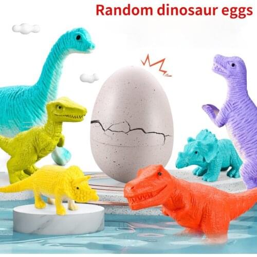 2021 Novelty Gag Toys Children Toys Cute Magic Hatching Growing Animal Dinosaur Eggs For Kids Educational Toys Gifts