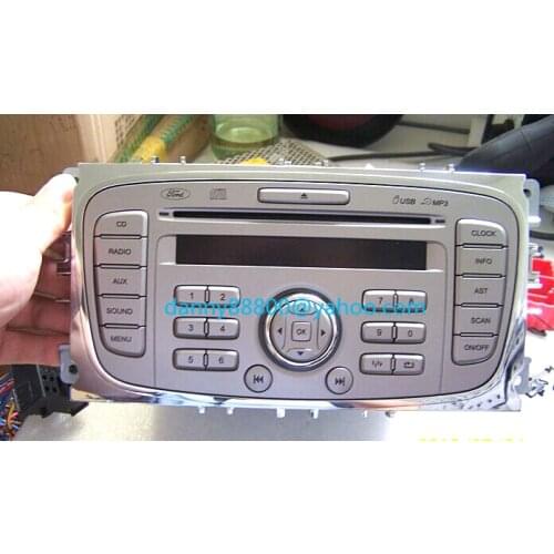 Single disc cd radio CD1053 9M5T-18C939-JK with MP3 USB for ford car CD player