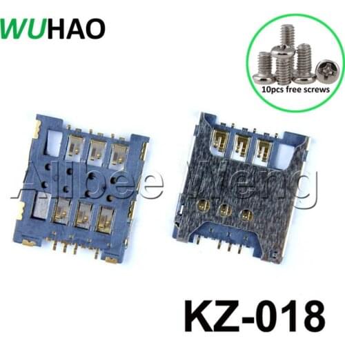 For Nokia Lumia 540 430 535 dual SIM Card Tray Slot Holder Socket Connector Plug Repair Part