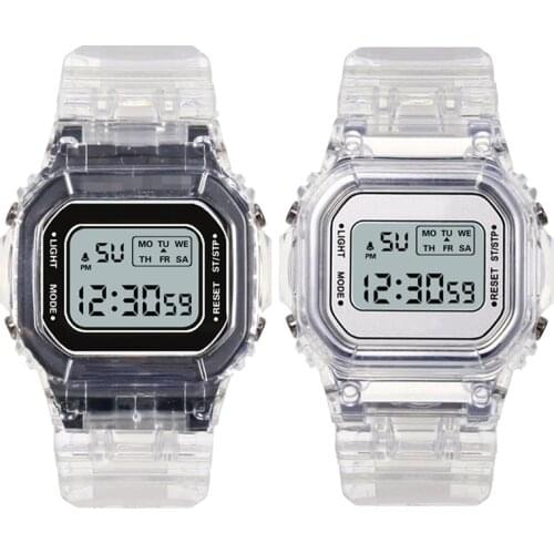 Luxury Gold LED Digital Watch Men Women Fashion Bracelet Watch Casual Sport Multi-Functional Electronic Clock Reloj Mujer Hombre