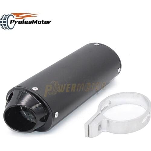 Universal Motorcycle 28mm 38mm Exhaust Muffler Pipe Motocross Exhaust for 125cc 150cc 160cc For Honda Yamaha Kawasaki ATV