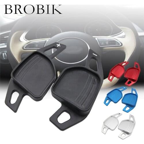 For Audi A1 A3 A4 A5 A6 A7 A8 Q5 Q7 TT S3 S4 S5 R8 TTS Auto Car Steering Wheel Shift Paddle Extend Direct Gear Paddle Extension