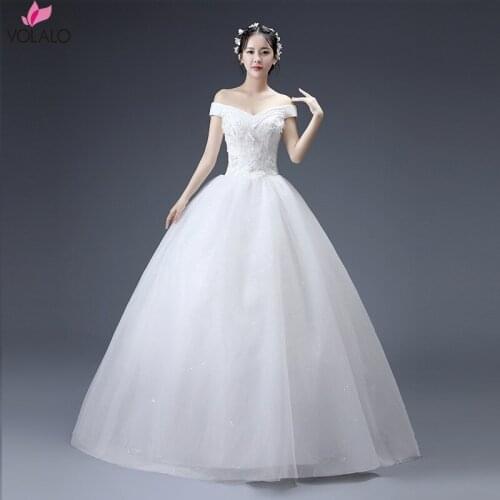 VOLALO White Summer Dresses