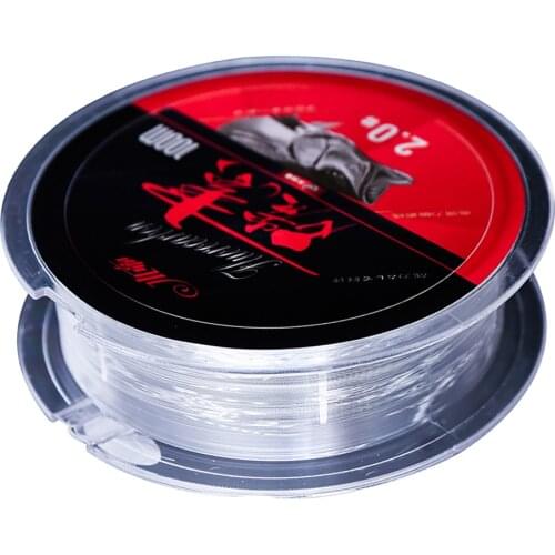 WALK FISH 100M Carbon Fiber Fishing Line Fluorcarbon Fishing Line Japan Super Strong Fly Fishing Line Sea Fishing Tackles