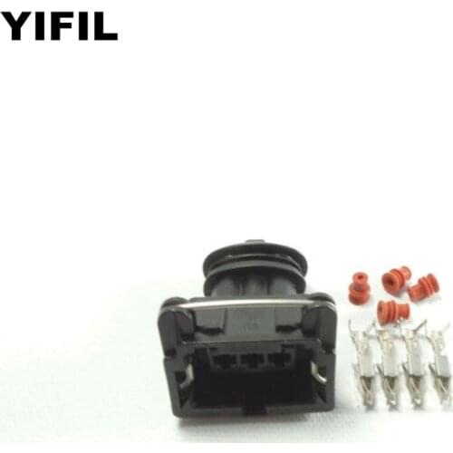 5/10/20/50/100pcs/lot 3 Pin/Way Female Connector Plug Set For Porsche 928 944 968 S2 4.7L Crank Angle Sensor CAS