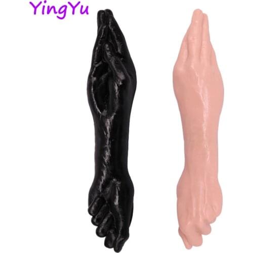 Newest Soft Huge Dildo Anal Plug Big Hand Anal Dildo Sex Toys For Woman Man G-Spot Massager Fist Penis Masturbation Sex Products