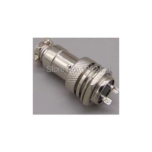 Quality and cheap connector kit GX16-2 core 16MM aviation socket Suite 2pin