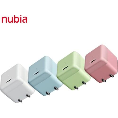 Original New Nubia Cube 22.5W Max Charger Fast Charging For iphone 12 pro Huawei For iphone 8 11 mobile phone PD Charger