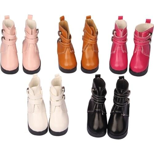 Hand Made Doll High Heel Shoes Boots Personalized Brown 60 cm Doll Accessories Shoes For Our Generation Toys For 1/3 Bdj/Sd