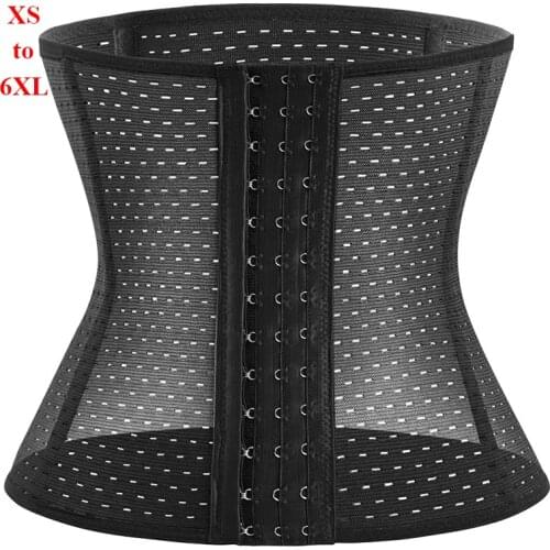 Waist Trainer Stomach Slimming Belt Girdle Waist Cinchers Corset Women Shape Wear Body Shaper XS S M L XL XXL 4XL 5XL 6XL