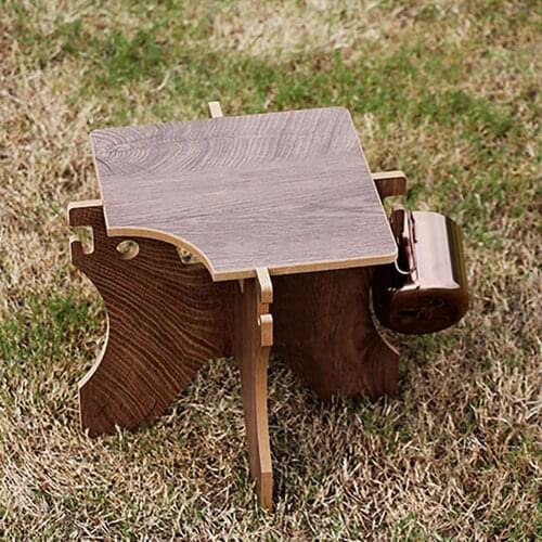 Camping Folding Table Multifunctional Bucket Rack Barbecue Stool Portable Foldable Indoor Outdoor Beaches Furniture Tables