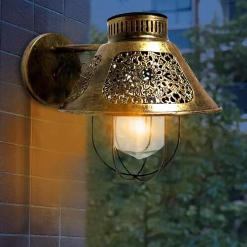 Vintage Wall Lamp Industrial Wall Sconces Wall Light For Outdoor Lighting Retro Loft Corridor Bedroom Light Iron Home Decor