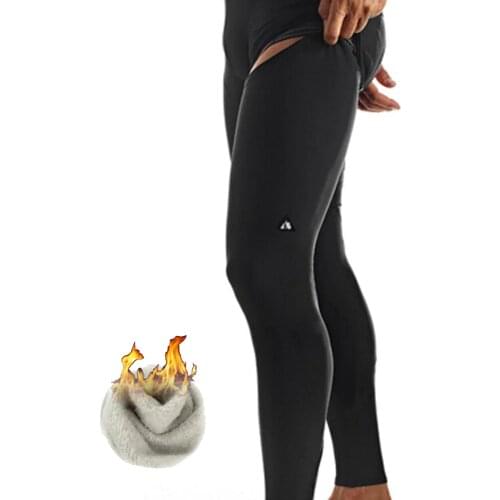 Racmmer Winter Thermal Fleece Men Cycling Leg Warmers Bike Bicycle Knee Leg Sleeve Perneras Ciclismo Outdoor Protection 6 Colors