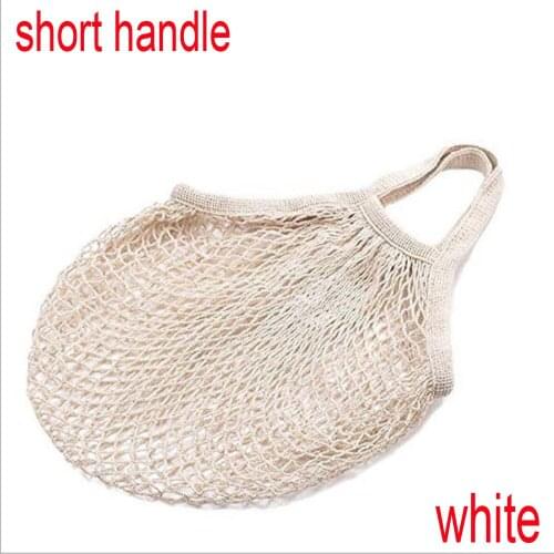 2pcs All cotton mesh bag Shopping bag Fruit mesh bag Vegetable mesh bag