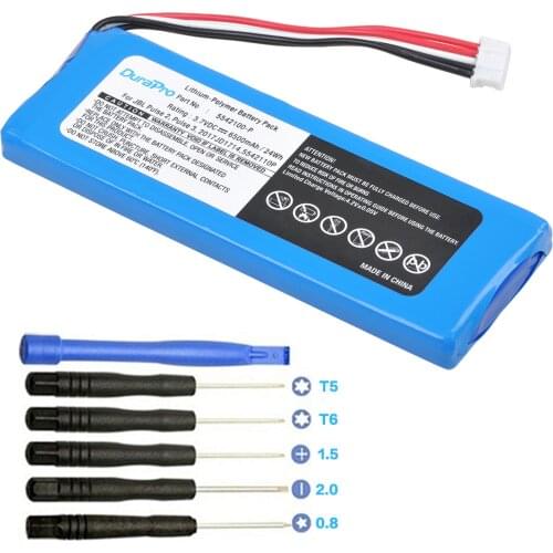 5542110P 3.7V 6500mAh P5542100-P, Battery for JBL Pulse 2 Pulse 3 Portable Bluetooth Speaker with Installation Tools