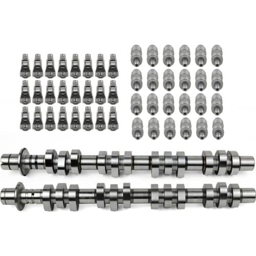 AP03 New Left+Right Camshaft&24*Hydraulic Tappet&24*Rocker Arm for Ford F150 F250 F350 Explorer 5.4L 4.6L 3V 5L1Z6250AA