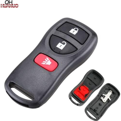 2+1/3 Button Remote Car Key Shell Case Fob For Nissan Tiida LIVINA X-Trail QASHQAI
