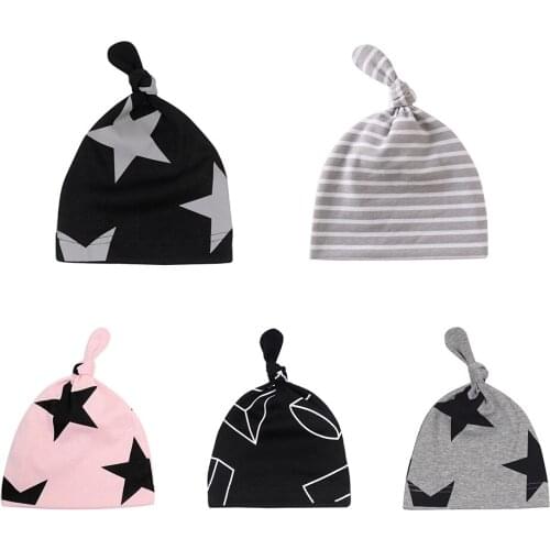Spring Autumn Baby Hat With Tail Cotton Warm Newborn Girl Boy Autumn Winter Caps For Kids Infant Toddler Beanie Cap For Baby