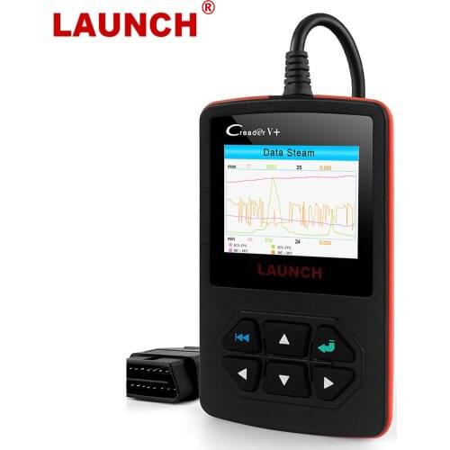 Launch Creader V+ OBD2 Car Code Reader Scanner LAUNCH EOBD OBD 2 Diagnostic Tools EVAP O2 ON Board MONITOR Test Free Update