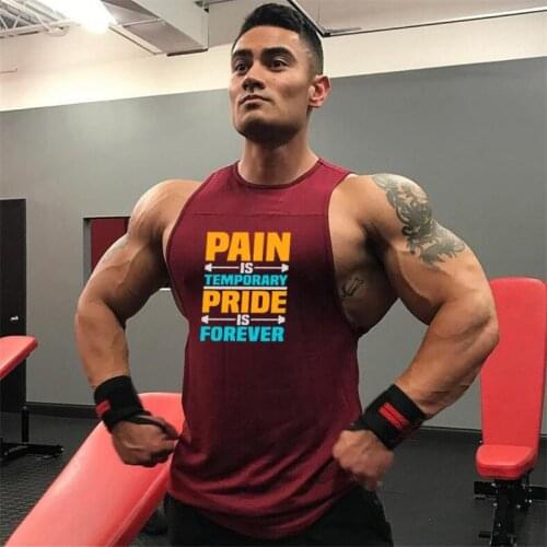 New Brand Cotton Summer Gyms Fitness Bodybuilding Tank Tops Men Stringer Fashion Mens Workout Clothing Sleeveless Shirts Vest