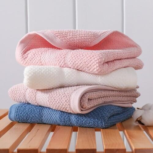 Pure Cotton Towel Honeycomb Jacquard Face Towel 32 Strand Towels Bathroom Off-line Gift Daily Necessities Washcloths