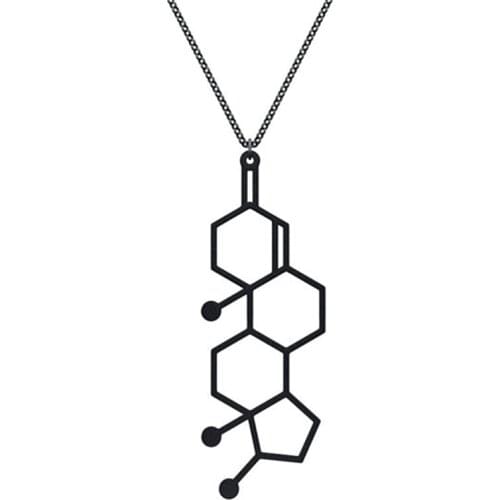 T Molecule Necklace free ship