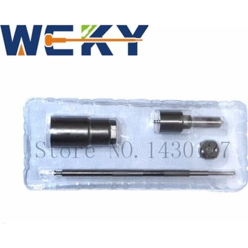 Top Quality! Repair Kit Common Rail Injector Kit(Nozzle+Orifice plate+Control rod+ Nut) For Injector 095000-5650