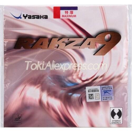 YASAKA RAKZA 9 Table Tennis Rubber YASAKA RAKZA9 / RK9 Pips-In Original YASAKA Ping Pong Sponge