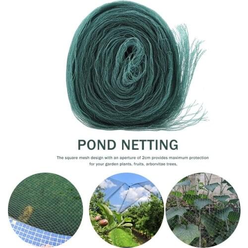 Pond Pool Protective Cover Leaf Netting Mesh Anti Bird Deer Netting Garden Anti-Bird Deer Pests Fruit Vegetable Protection Net