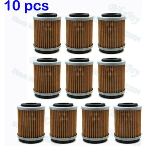 10pcs/pack Oil Filter For YFP350 TERRAPRO YFM400FW KODIAK YFM350X WARRIOR YFM350FW BIG BEAR YFM350FX WOLVERINE RAPTOR YFM350R