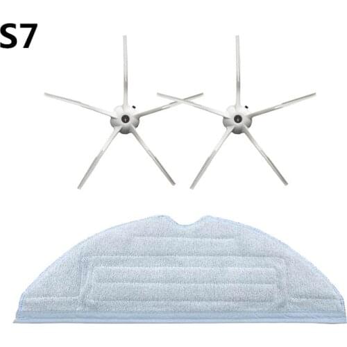 Washable accessories side brush hepa filters rag mop cloth for Xiaomi Roborock S7 T7s T7s Plus s7 Max Robotic Vacuum Cleaner Kit