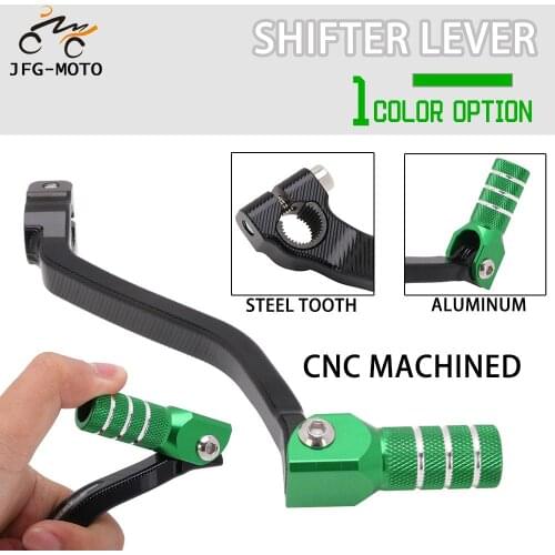 Motorcycle CNC Aluminum Gear Shift Lever Foot Shifter Pedal For KAWASAKI KX250F KXF250 KX 250F 2009-2016 2017 2018 2019 2020