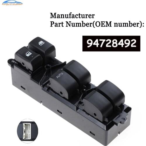 Car Auto accessorie 94728492 Fit For Chevrolet GMC S10 New Electric Power Window Master Control Switch