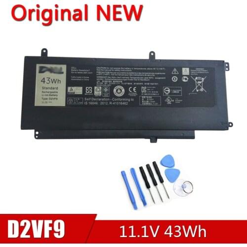 D2VF9 NEW Original Laptop Battery For Dell Inspiron 15 7547 7548 For Vostro 5459 0PXR51 0YGR2V P41F P68G 4P8PH PXR51 11.1V 43Wh