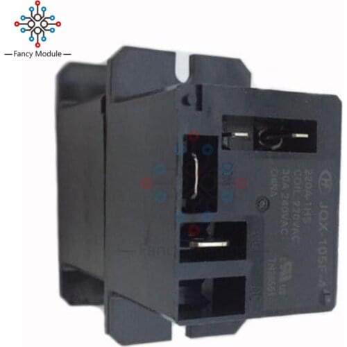 JQX-105F-4-220V-1HS Relay Air Condition Relay AC 220V 30A HF105F 4 Pin