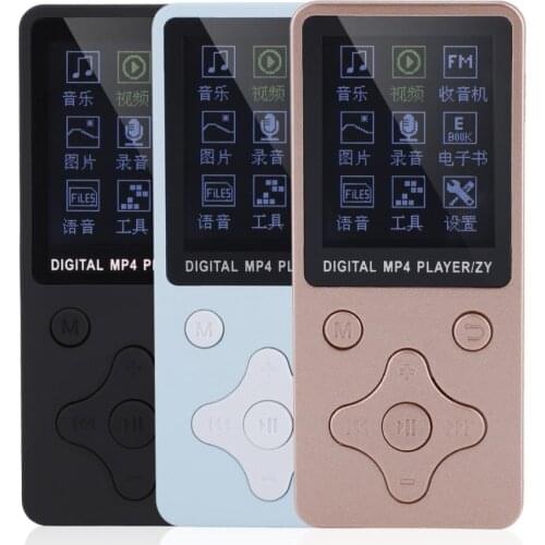 Music player Mini Portable USB Digital MP3 / MP4 Music Player Support 32GB TF Card with Headphone reproductor de musica
