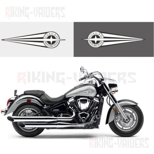 Cross Star Stickers Vinyl Sticker Decal For Kawasaki Vulcan VN1500 VN1600 VN1700 VN2000 VN500 VN800 VN900