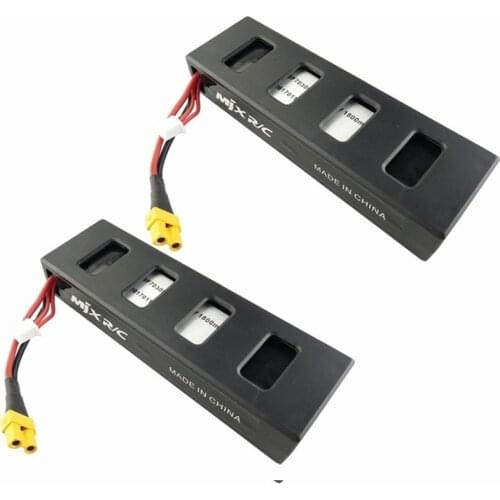 Original Battery For MJX R/C Bugs 3 7.4V 1800mah 25C Li-po Battery for MJX B3 RC Quadcopter Drone Spare Parts Accessories 2pcs
