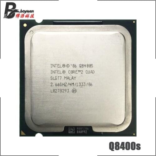 Intel Core 2 Quad Q8400S 2.66 GHz Quad-Core CPU Processor 4M 65W 1333 LGA 775