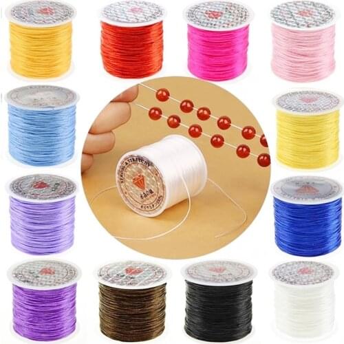 Transparent Stretch Elastic Beading Wire String Thread Crystal Cord Line for Jewelry Making DIY Beading Bracelet Accessories
